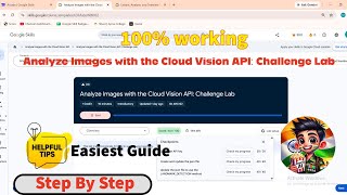 [NEW] Analyze Images with the Cloud Vision API: Challenge Lab #ARC122 #qwiklabsarcade2026