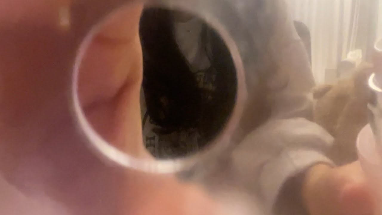 파우치 소개 하면서 메이크업 해주는 asmr