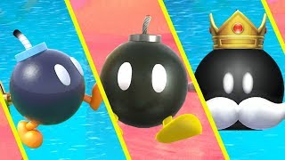 Evolution of Bob-omb in Mario Party (1998 - 2018)