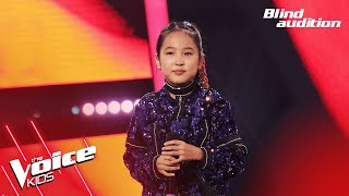 Enkhkhuslen.A - 'Margaashiin Nar Luu Khamt Aylakh Uu?' - Blind Audition -  Voice Kids Mongolia 2024