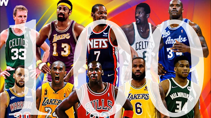 Top 100 greatest basketball players of all time