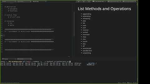 Python lists and while loops - (2021-04-19)- [April 2021 Cohort]