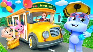 Wheels On The Bus Picnic Fun Old Macdonald Safari Animals Lalafun Nursery Rhymes & Kids Songs