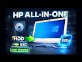 HP All-In-One HDD to SSD Upgrade Step by Step | Complete Installation &amp; Speed Boost Guide