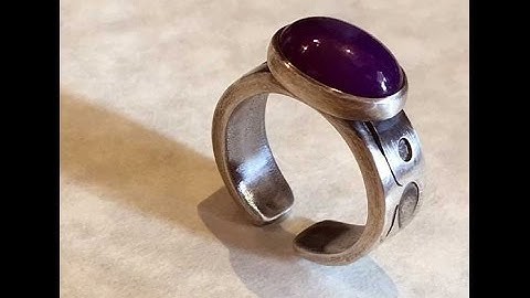 How to Make a Bezel and Set a Cabochon - Part Two