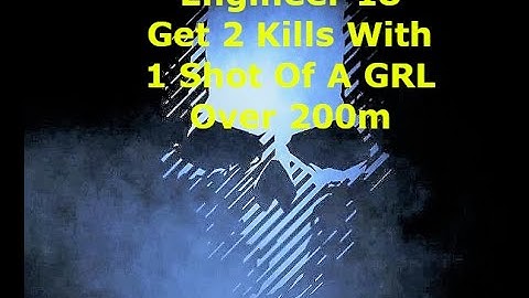 Ghost Recon Breakpoint : Engineer Rank 18 : Get 2 Kills With 1 Shot Of A GRL Over 200m
