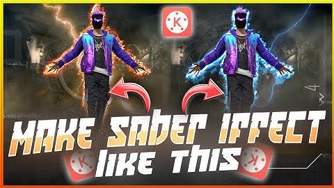 How to make saber effect in kinemaster 🔥|| saber effect tutorial 🎯