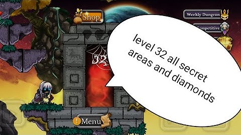 Magic rampage level 32 || chapter 4 dungeon 2 all secret areas and diamonds