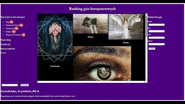 Egzamin INF.03 Czerwiec 2025 Arkusz 1 PHP "Ranking gier komputerowych" 2