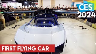 First Flying Car at CES 2024 | XPENG AEROHT eVTOL flying Car