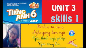 Tiếng Anh 6 mới Unit 3 Skills 1 / Kênh của cô Diễm /