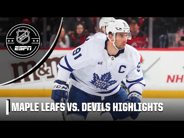 Toronto Maple Leafs Introduce Worse Black Jersey Against Devils