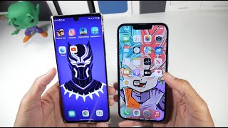 LG Velvet 5g VS iPhone 13  - (Speakers, Speed Test & PUBG Graphics)