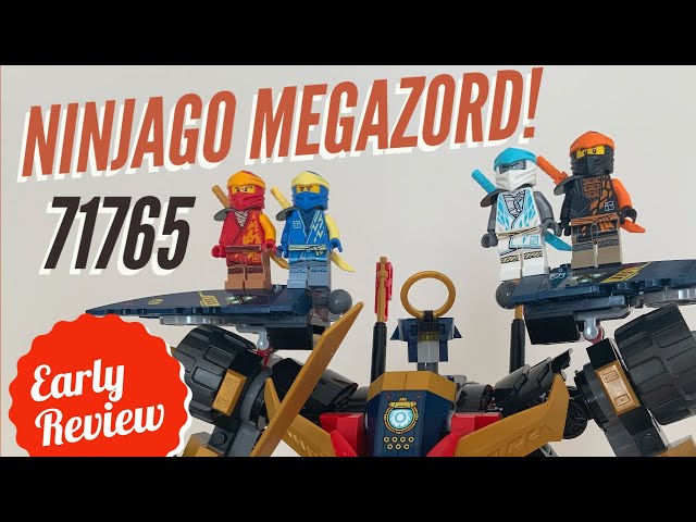 Lego Ninjago Megazord! 71765 Review Ninja Ultra Combo Mech 2022