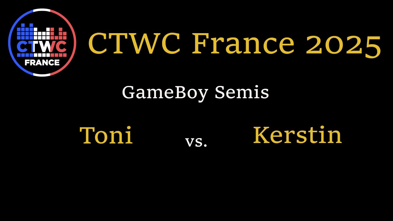 CTWC France 2025 GB - Toni vs Kerstin