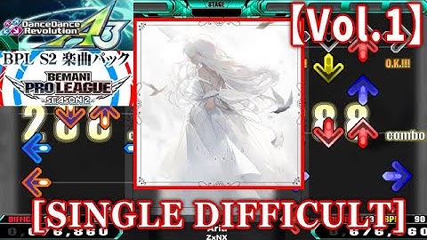 【DDR A3(GP)】 Aria / ZxNX [SINGLE DIFFICULT] 譜面確認+Clap