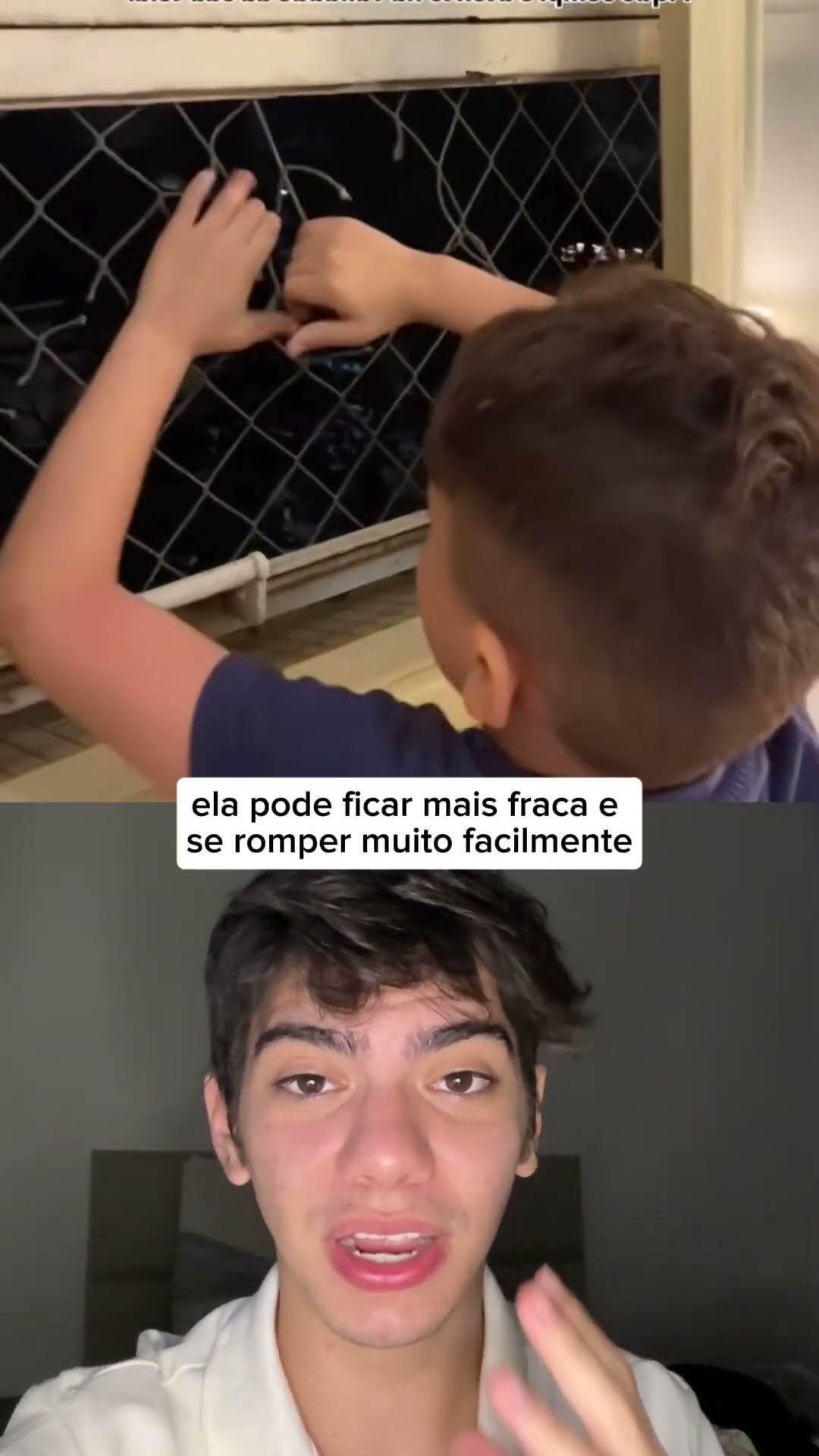 Tela de proteção tem validade! ⚠️Fique atento e evite acidentes.Verifique a sua antes que seja tarde