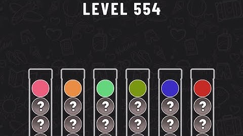 Ball Sort Puzzle Level 554 #ballsortpuzzle #ballsortpuzzlegameplay #puzzlegame #mobilegames