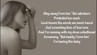 Taylor Swift - But Daddy I Love Him lyrics