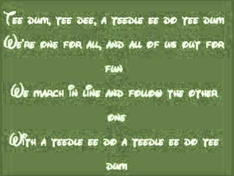 Peter Pan-Following The Leader Lyrics - YouTube