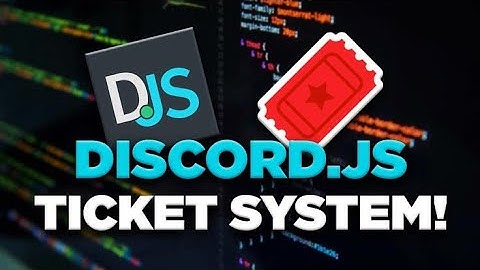 how to make ticket tool bot discord | replit