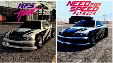 NFS HEAT vs NFS PAYBACK MOST WANTED