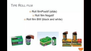 Jenis - Jenis Roll Film Untuk Pemula