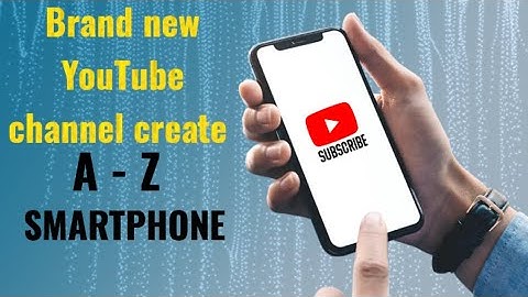 mobile diye youtube channel kivabe khulbo 2025 | How to create a new YouTube channel