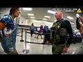 Police Respond To Chaotic Airport Scene Involving Intoxicated Couple