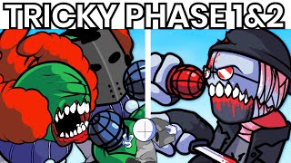 Hank vs Tricky Phase 1 & 2 [Hank's Vocal] - Friday Night Funkin' Madness Combat Mod