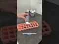Eiswürfel mit dem MetaFlow Zero Sirup