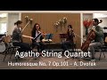 Humoresque no 7 op101  a dvok excerpt  for string quartet