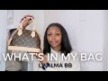 WHAT&#39;S IN MY BAG | LOUIS VUITTON ALMA BB