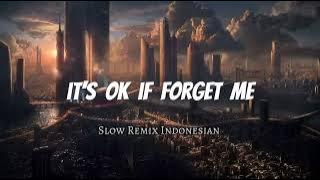 Adem Lagu Barat Slow Remix ! Snap x It's Ok If You Forget Me 2023 🎶