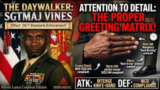 The Daywalker's Protocol: How Sergeant Major Vines Built the Perfect Marine