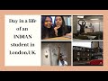 *A day in my life as a INDIAN Student studying in London|| VLOG