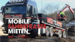 Mobile Fahrstraße Mieten - Ganz Unkompliziert Bei Msl Fahrstrasse