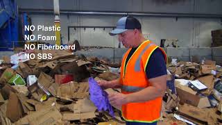 Contaminant Free Cardboard for Recycling