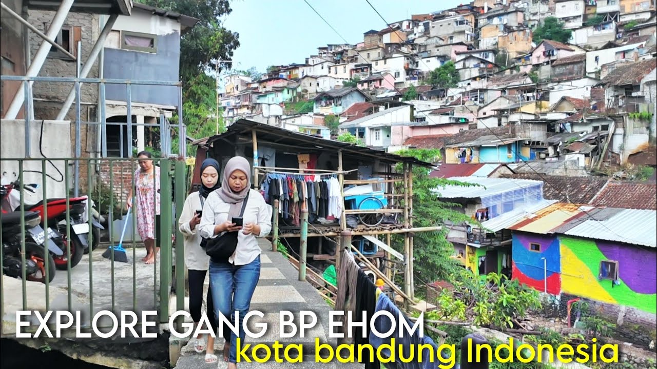 GANG PALING EKSOTIS DAN TERBERSIH DI KOTA BANDUNG!! | Explore Gang Bp EHOM kota bandung, Indonesia🇮🇩