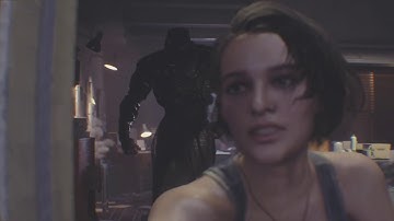 First Encounter With Nemesis - Resident Evil 3 Remake