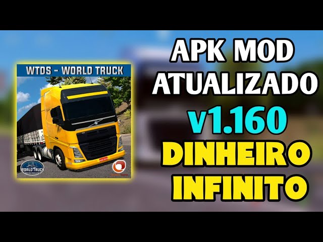 SAIU!! APK DINHEIRO INFINITO - World Truck Simulator V1.160 - Atualizado  com Novo Caminhão 