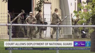 Appeals court lets Trump deploy Oregon National Guard to Portland