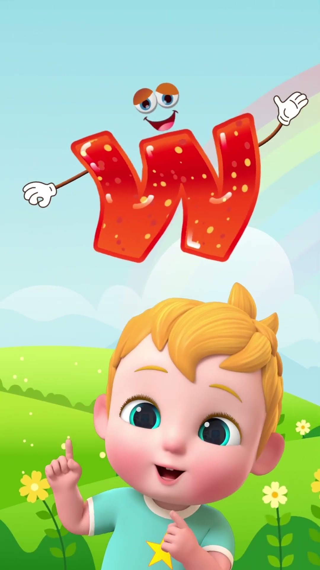 ABC | U For Watch | Abc Shorts for kids | Toddler Learning Videos | NuNu Tv Nursery Rhymes
