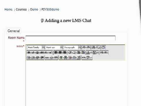 How to use LMS Chat