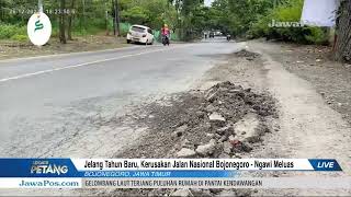 Jalan Rusak Bojonegoro Menuju Arah Ngawi Jawa Timur Kian Meluas || Update Petang