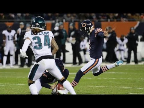 All SIX times Cody Parkey (Bears) hit the uprights in the 2018-2019 season