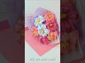 DIY paper flower bouquet💐 #shorts #youtubeshorts #art #craft #love