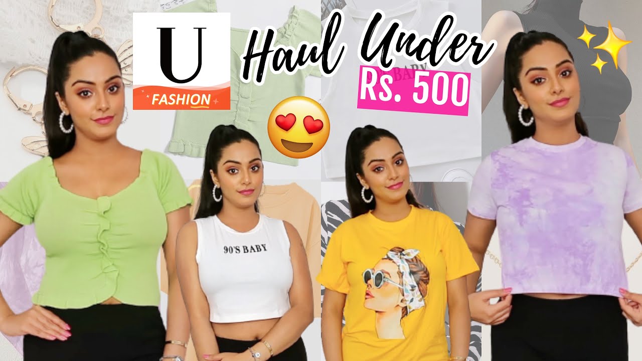 URBANIC TOPS HAUL Under Rs. 500 ...