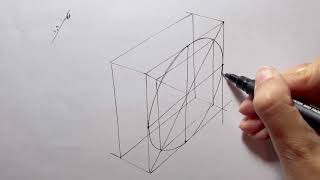 How to draw an easy ring 1 | طراحي انگشتر در پرسپكتيو شماره ١