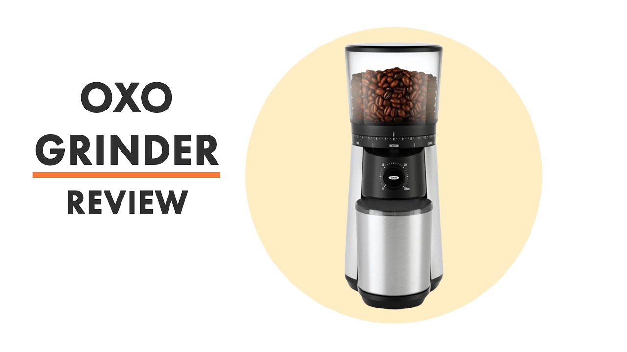 OXO - Brew Time Based Conical Burr Coffee Grinder - Stainless